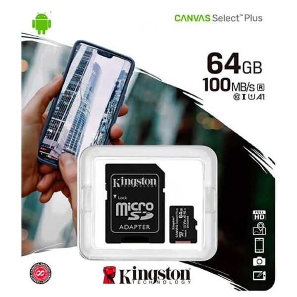 Micro SD Kingston de 64GB