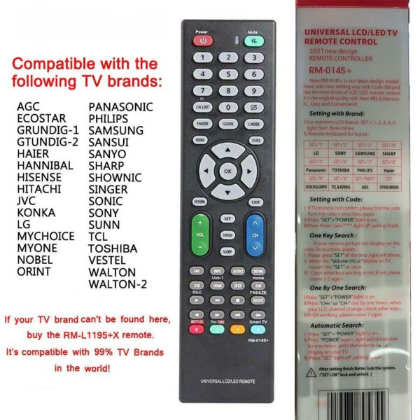 Control Remoto Universal TV - Imagen 5