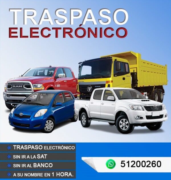 Traspaso Electrónico CARRO