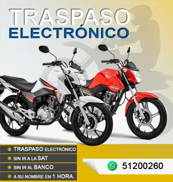 Traspaso Electrónico MOTO